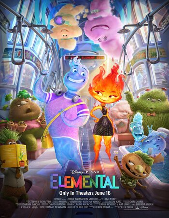 Elemental (2023) Hindi Dubbed- IBF Movies